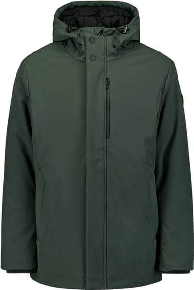 No Excess Jacket Long Soft Shell Dark Steel Maat: M | Winterjassen Outlet | Heren | Grijs