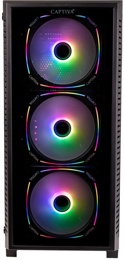 CAPTIVA PC Highend Gaming R89-627 | AMD Ryzen 7 9800X3D | 32GB DDR5 RAM | NVIDIA GeForce RTX 5080 16GB | 2 TB SSD | Windows 11 Home