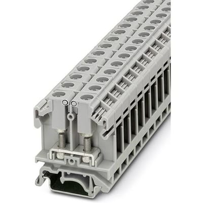 Phoenix Contact 0790433 Boutaansluitklem 11 mm Boutaansluiting Grijs 50 stuk(s)