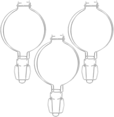 3 Stuks RVS Klemmen voor Glazen Potten, Ideaal voor Wecken, Inmaken en Campinggebruik met Snelle Sluiting
