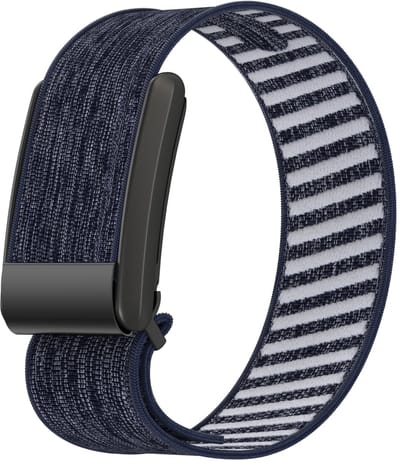 Strap-it Gebreid bandje Nylon geschikt voor WHOOP 5.0 - Indigoblauw