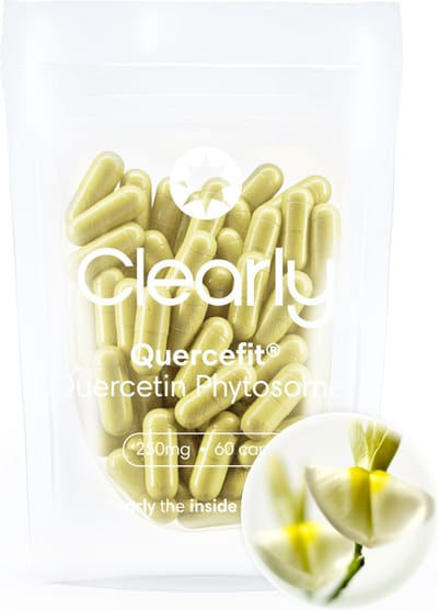 Clearly Quercetine - Quercefit® Phytosome - 20x beter opneembaar - 250 mg 60 Capsules
