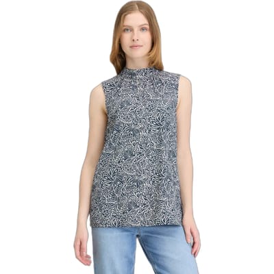 Mouwloze damesblouse met print Ragwear Angyc