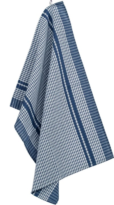 Tiseco Home Studio - Keukenhanddoek WAFFLE - SET/12 - 100% katoenwafel - ultra-absorberend - sneldrogend- duurzaam materiaal - 50x70 cm - Donkerblauw