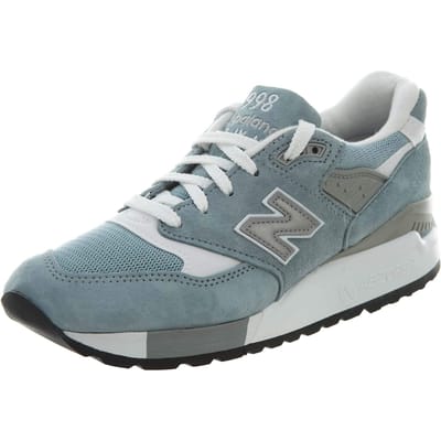 New Balance NB 998 Lichtgewicht Lage Hardloopschoenen Dames Blauw Wit Grijs w998LL 35 gray