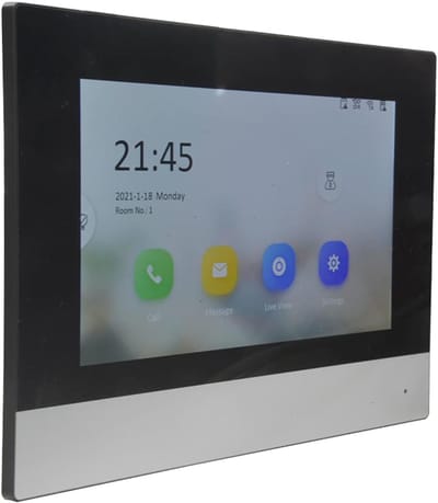 Video Intercom Monitor - Beeldscherm Deurcommunicatie - Veilige Toegang - 7 Inch TFT Scherm - Oppervlakte Gemonteerd