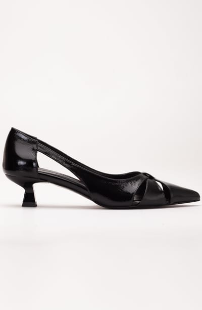 Sidal Kitten Heel Leren Pumps (Dames)