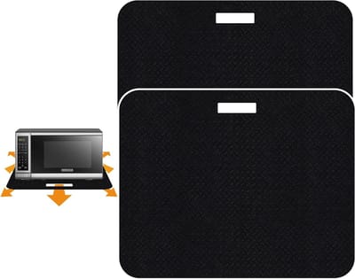 Hittebestendige Mat - Magnetron Mat - Magnetron Gebruik - Specifiek Model - BIG SIZE - Koffie