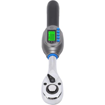 Digitale momentsleutel 1/2 inch 5-100 Nm Elektrisch met Geluid Licht Herinnering + 2% Nauwkeurigheid 5 Eenheden 2 Modi 10 Sets