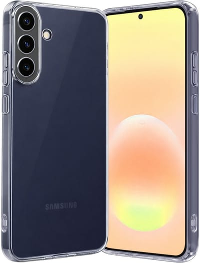 Hoes - Geschikt voor Samsung Galaxy A57 - Sterk & Shockproof - Hoesje Cover - Siliconen Case - Transparant