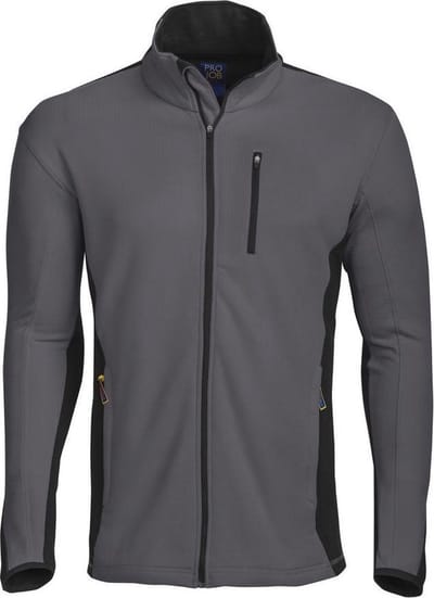 ProJob 3307 SWEATER MET LANGE RITS 643307 - Grijs - XS