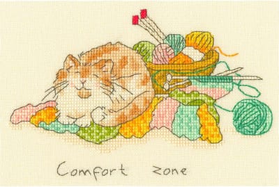 Bothy Threads Anita Jeram Comfort Zone borduren (pakket) XAJ23