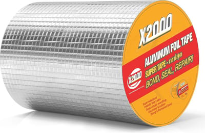 Dikke Butylafplakband 20 cm x 5 m - Waterdichte, Zelfklevende Tape voor Dak, Muur, Raam en Vloer