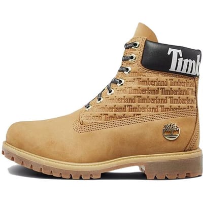 Timberland Premium Series 6 Inch Logo Korte Outdoor Laarzen Heren laarzen Wheat A1TUU 41 beige