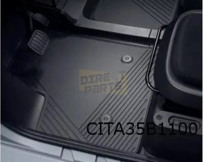 Citroen Ami Mattenset - rubber 2-delig - inclusief bevestigingsmateriaal 1668221480