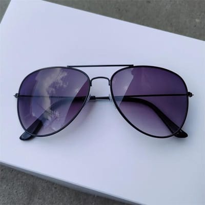 Heren Zonnebril UV400 Bescherming Klassieke Aviator Piloot Rijbril Buiten Vissen Reizen Oogbescherming Designer Merk