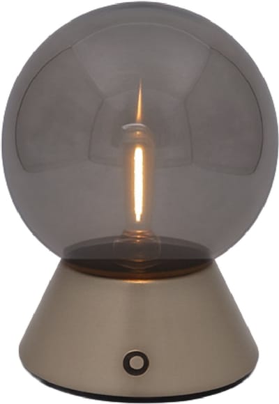 Luxus Europe - Tafellamp Touch Nora Goud - Draadloze LED Tafellamp Binnen - USB-C Oplaadbaar - Touchbediening - Dimbaar - 3 Lichtkleuren