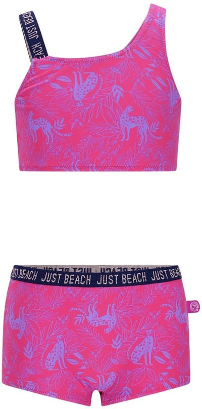 Just Beach J601-5014 Meisjes Bikini Jungle maze Maat 146-152