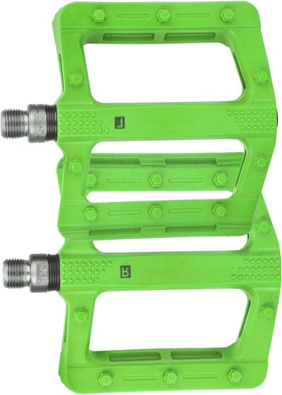 Fietspedalen - Pedalen Fiets - Comfortabel Fietsen - Ultralicht Nylon Ontwerp - 111 mm Breed - Groen