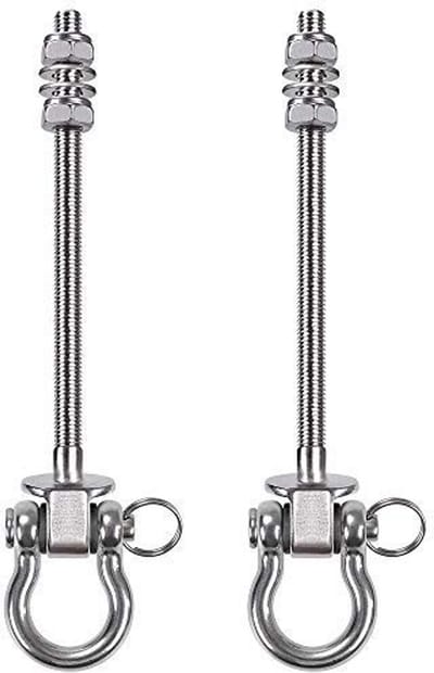 Store_9 - Swing Hanger - Heavy Duty - 800KG Capaciteit - 235mm x 8mm - Antirust - Ideaal voor Hangmatten en Bokszakken - Geschikt voor Houten en St...