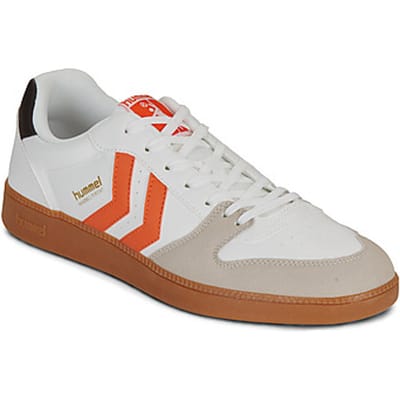 Hummel Perfekt Sp handbal sneakerschoenen vegan 226303 9143 White/Orange