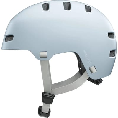 Fietshelm ABUS XOXO aqua blue L - 57-61 cm - blauw - Geschikt voor gebruik op elektrische fietsen - stadsfietsen - 440 g