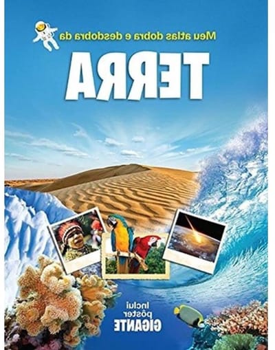 Wereldkaart Opvouwbaar - Globale Atlas - Educatief Leren - Gedetailleerde Illustraties - 28.6 x 21.4 x 2 cm - Meerkleurig