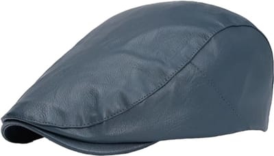 Lederen Barethoed voor Dames en Heren – Warme Herfst/Winter Schilderspet – Eendenbek Hoed – Casual Modieuze Baret – Mode Accessoire Hoedje