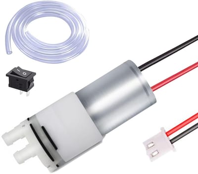 Solidchoice - Dailygoody - Mini Waterpomp DC 12V - Zelfaanzuigende Vacuümpomp voor Waterkoeling en DIY Projecten