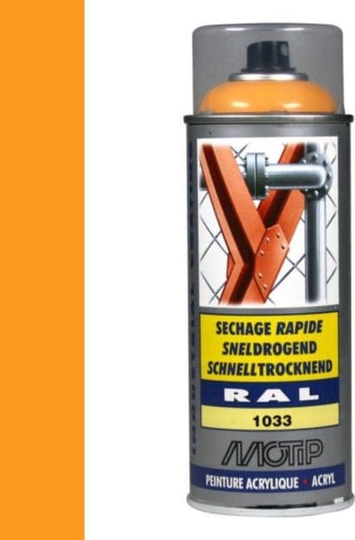 MoTip / Dupli RAL 1033 in spuitbus 400ml