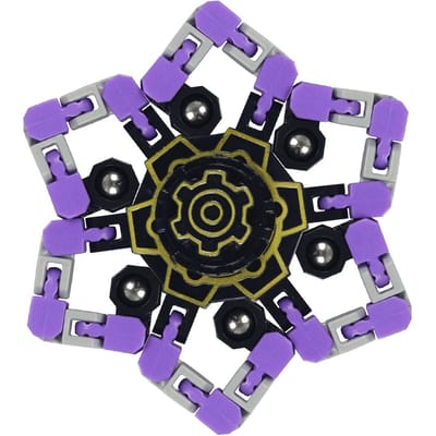 Fidget Spinner Speelgoed Transformeerbare Ketting Robot Vinger Speelgoed voor Kinderen en Volwassenen Stressverlichting Sensorisch Fidget Speelgoed Vingertop Gyros