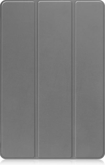 Hoesje - Geschikt voor Lenovo Tab P11 Pro - Dun & Stevig - Trifold Bookcase - Hard Cover Case - Met Uitsparing Geschikt voor Lenovo Pen - Hardcover Book - Tablet Hoes - Grijs