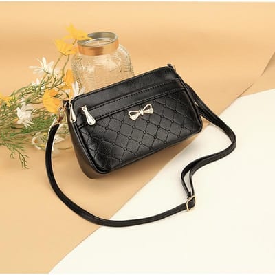 Nouveau Sac Maman pour Femmes Grande Capacité Sac Bandoulière Simple Épaule pour Femmes black