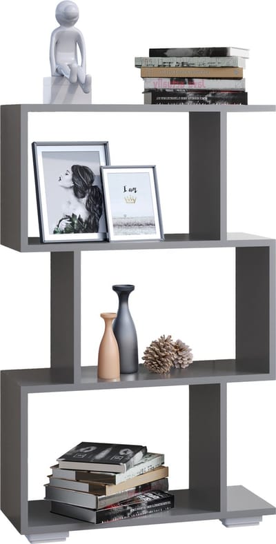 Houten kamerscherm Standplank Boekenplank Decoratieve boeken Standplank Palusa M