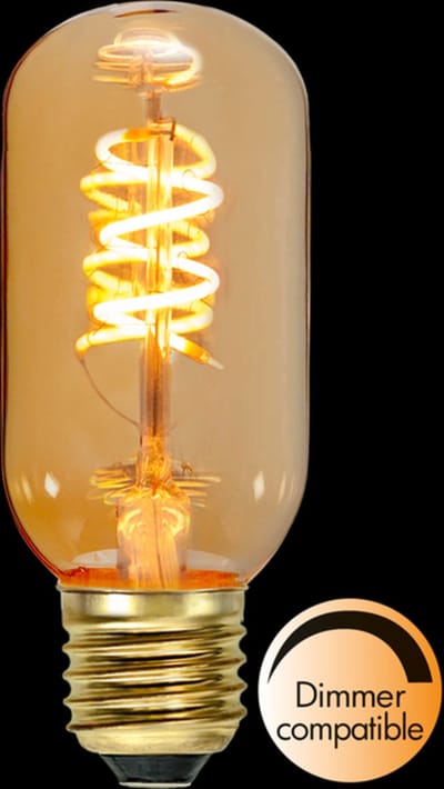 Staaflamp - E27 - 2.8W - Super Warm Wit - 2200K - Dimbaar