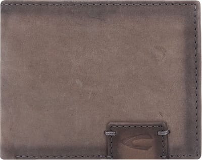 camel active Portemonnee Dallas Jeans Wallet Grey Donkergrijs