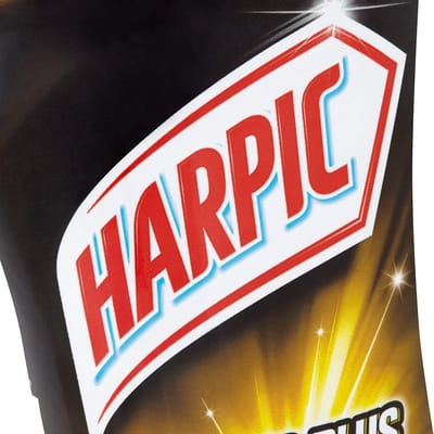 Harpic Toiletreiniger Power Plus Max 10 Citroenfris - 4 x 750 ml