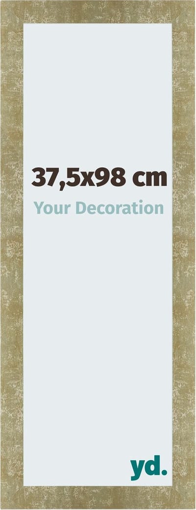Your Decoration - Fotolijst 37,5x98 cm - MDF - Goud Antiek - Mura