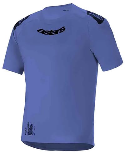 Alpinestars Bicycle A-aria Polartec Elite Korte Mouw Enduro Trui Blauw 2XL Man