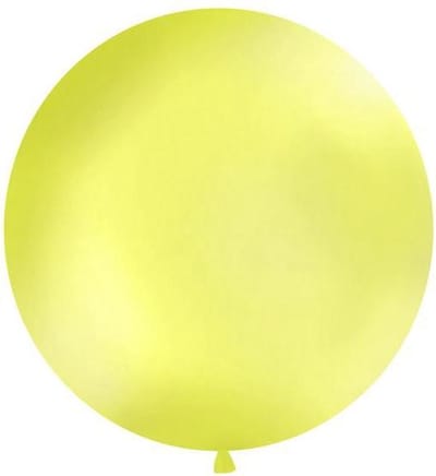 Reuzeballon 1 meter - metallic appel groen
