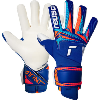 Reusch Attrakt Gold X Guardian Sharp Blue - Keepershandschoenen - Maat 9 1/2