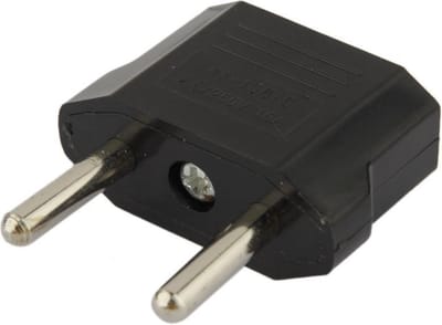 Let op type!! US naar EU stekker Lader Reis Travel Power Adaptor met een Europese Plug (zwart)