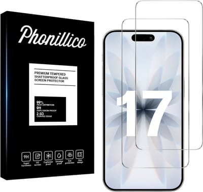 Screenprotector geschikt voor iPhone 17 - 2 stuks Beschermglas van glas Transparante glazen schermbeschermfolie