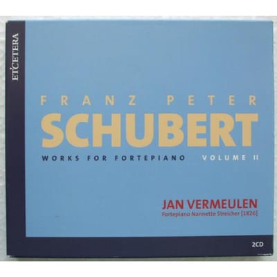 CD F. SCHUBERT - Schubert: Fortepiano Werken 2 KTC1331 Etcetera 2007 België Klassiek Gebruikt gray