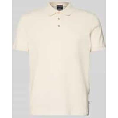 Poloshirt met korte knoopsluiting Model 'Roni'