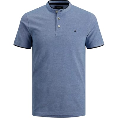 JACK&JONES JJEPAULOS MAO POLO SS NOOS Heren Poloshirt - Maat XXL