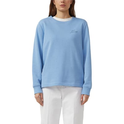 s.Oliver Sweatshirts Light Blue Maat: 36 | Longsleeves Outlet | Dames | Blauw