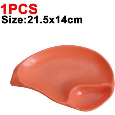 Plastic Tafelborden Fruit Schaal Bord Spuugbotjes Schaal Snack Schaal Taartstandaard Kom Salade Voedsel Dienblad Eetgerei Keukenaccessoire