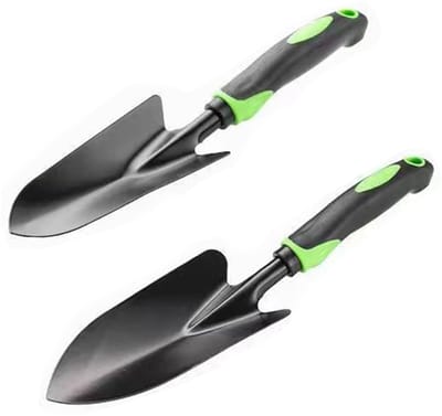Dailygoods- Tuinschep - Kleine Tuinschep - Planten/Verplanten - Hoogwaardig Gecoat Staal - Ideaal voor Bloembakken - Afmetingen 32,5 cm x 8 cm - Tuingereedschap