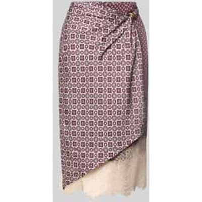 Midirok met kant model 'LONGUETTE'
